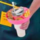 thumbnail image 2 of Reusable Snack Bowl with Handle, Compatible with 40oz Tumbler, 2 of 5