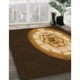 thumbnail image 2 of Ahgly Company Indoor Round Patterned Carrot Orange Area Rugs, 7' Round, 2 of 6