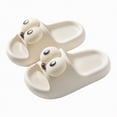 thumbnail image 5 of HCNTES Children Spring Summer Play Sandals Soft Comfortable Non-Slip Slides for Kids Indoor Outdoor Pool Beach Fun(Z01-White,11), 5 of 6