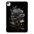 thumbnail image 3 of Allytechgroup iPad Air 11 M3 2025 Case, iPad Air 11 Inch M3 2024 Case, Ultra Slim Fit TPU Stylish Back Cover Shockproof Anti-Scratch Bumper Protective Tablet Case for iPad Air 11 Inch, Black Rose, 3 of 3