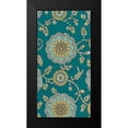 thumbnail image 2 of Vess, June Erica 11x18 Black Modern Framed Museum Art Print Titled - Cottage Panels I, 2 of 5