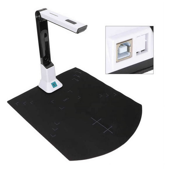 Document Camera 8 Million Pixels HD A4 Auto ing USB Document Camera Scanner For Scanning Files Notes Picture Document Scann