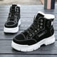 thumbnail image 1 of Botines Cálidos Botas de plataforma de tobillo para mujer, botas cómodas para la nieve de invierno, calzado de moda para mujer DQrwqpou Tenis De Mujer Tenis De Hombre, 1 of 8