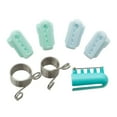 thumbnail image 2 of maskred 5x Finger Thimble Yarn Guide Needle Ring Efficient Knitting Tool Green Blue 4x2.5cm 1Set, 2 of 6
