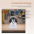thumbnail image 3 of Trimmer Machine Base Woodworking Cutter Electric Power Tool Accessories Plunge Router, 3 of 9