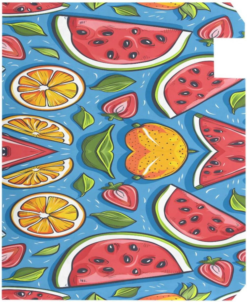 Watermelon Strawberry and Orange Magnetic Mailbox Cover MailWraps Garden Yard Home Decor for Outside Standard Size-18"x 20.8"\u2026