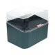 thumbnail image 3 of The **Transparent Lid Makeup Storage Box** is a practical and stylish desktop organizer designed to keep your cosmetics neatly arranged and easily, 3 of 3