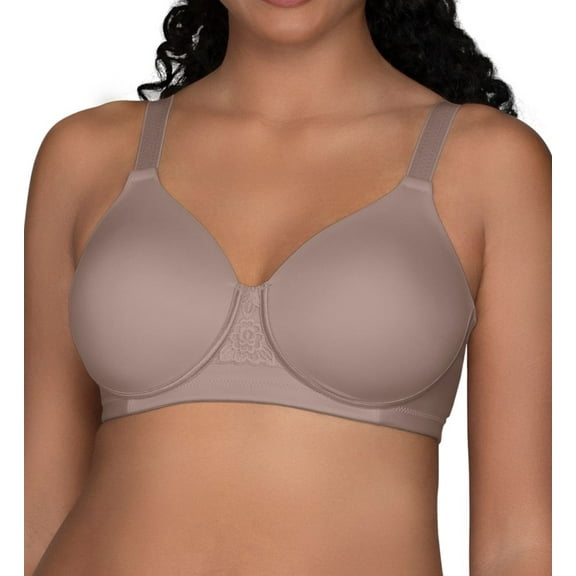 Vanity Fair Lingerie Women's Beauty Back Full Figure Smoothing Wireless Bra, Style 71380