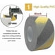 thumbnail image 2 of High-Traction Non-Slip Tape 4in x 33ft Yellow Safety Grip for Steps and Surfaces, 2 of 3