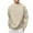 Beige#1805, variant on Men Hoodless Solid Color Long Sleeve Round Neck Pullover Top Man Classic Birthday Wedding Weekend Sweatshirts,Black,Xxxl