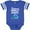 Football Blue and White, variant on Future Pilot Childs Airplane Flying Boys or Girls Baby Bodysuit