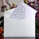 thumbnail image 4 of Tarjeta de invitación de boda cortada con láser, tarjeta de felicitación, negocios personalizados con tarjeta RSVP, suministros de fiesta, Azul, Blanco, elegante, hueco, 50 piezas, 4 of 4