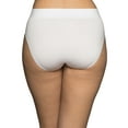 thumbnail image 3 of Vanity Fair Lingerie Women's No Pinch No Show Seamless Hi-Cut Underwear, 3-Pack, 3 of 6