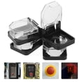 thumbnail image 3 of KAKOWELY 4pcs Button Switch Protective Covers Button Covers Button Dust Covers Button Protectors,1.57"X1.54"X0.59", 3 of 4