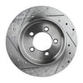 thumbnail image 4 of New Solid Brake Disc Compatible With Ford Mercury Mountaineer Base 6 Cyl 4.0L Explorer Sport Trac Limited 8 Cyl 4.6L Explorer XLT 8 Cyl 4.6L 2002-2010 By 19695 54098 65090 102122, 4 of 6
