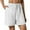 White, variant on Ketyyh-chn99 Biker Shorts Women Beach Shorts Womens Casual Shorts High Waist Relaxed Fit Shorts for Women with Pockets White,XL