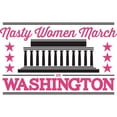 thumbnail image 3 of CafePress - Nasty Women March Large Mug - 15 oz Ceramic Large White Novelty Mug, 3 of 6