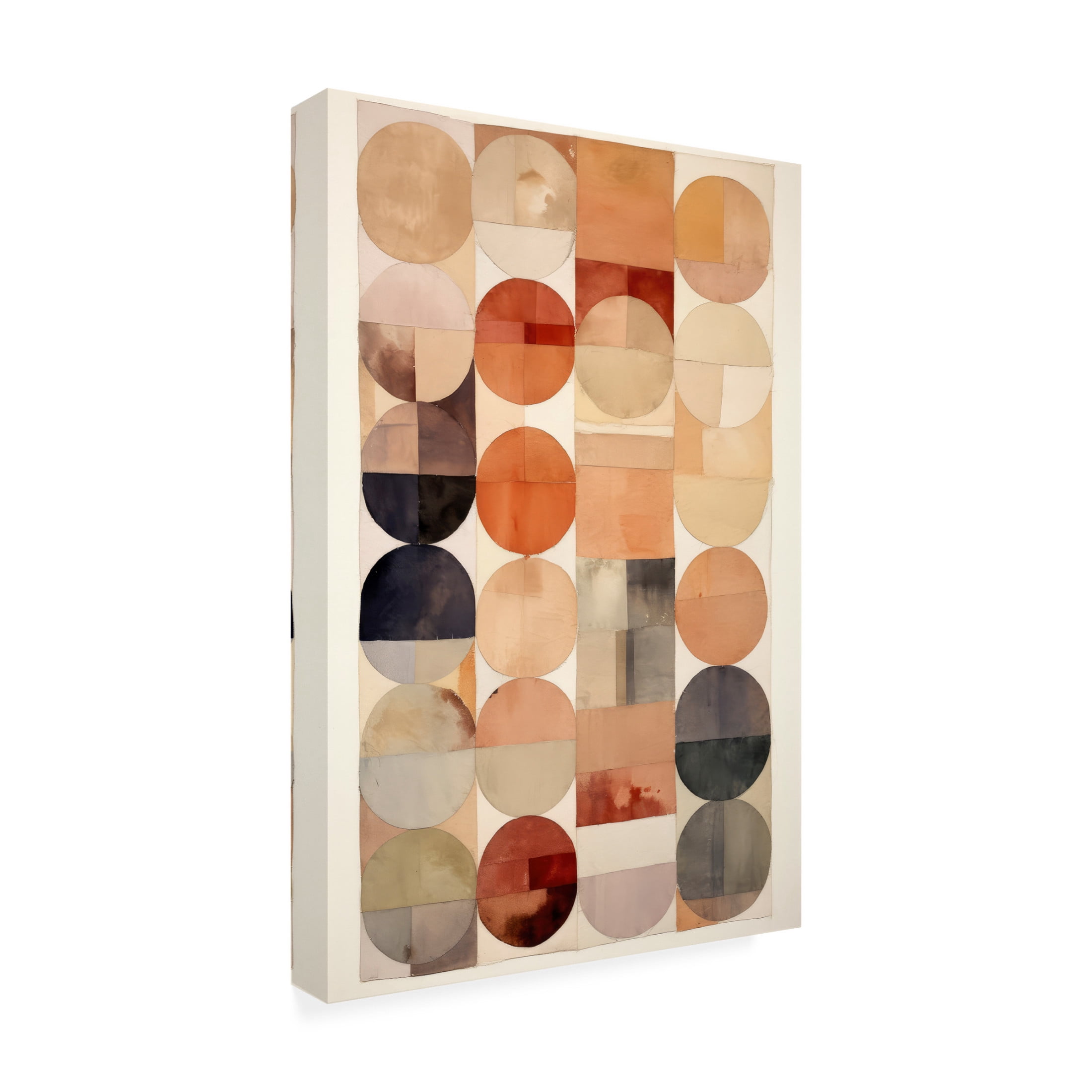 Trademark Fine Art Treechild Pastel Circles Canvas Wall Art