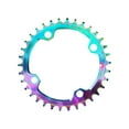 thumbnail image 1 of Plato de bicicleta DYNWAVEMX Aluminio 7075 Redonda 104BCD Piezas de piñón Anillo de cadena 34T, 1 of 8