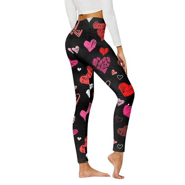 Gibobby Leggings Gluteos Mujer Pantalones casuales para mujer Leggings deportivos estampados de moda(V, XL)