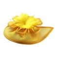 thumbnail image 2 of Fascinator hat Yellow, 2 of 8