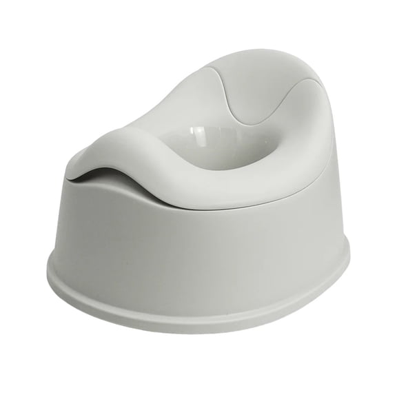 Ergonomic Baby Potty Training Toilet for Toddlers, Elevated Comfort Potty Chair with Anti-Slip Base, Easy to Clean, Pink/Grey