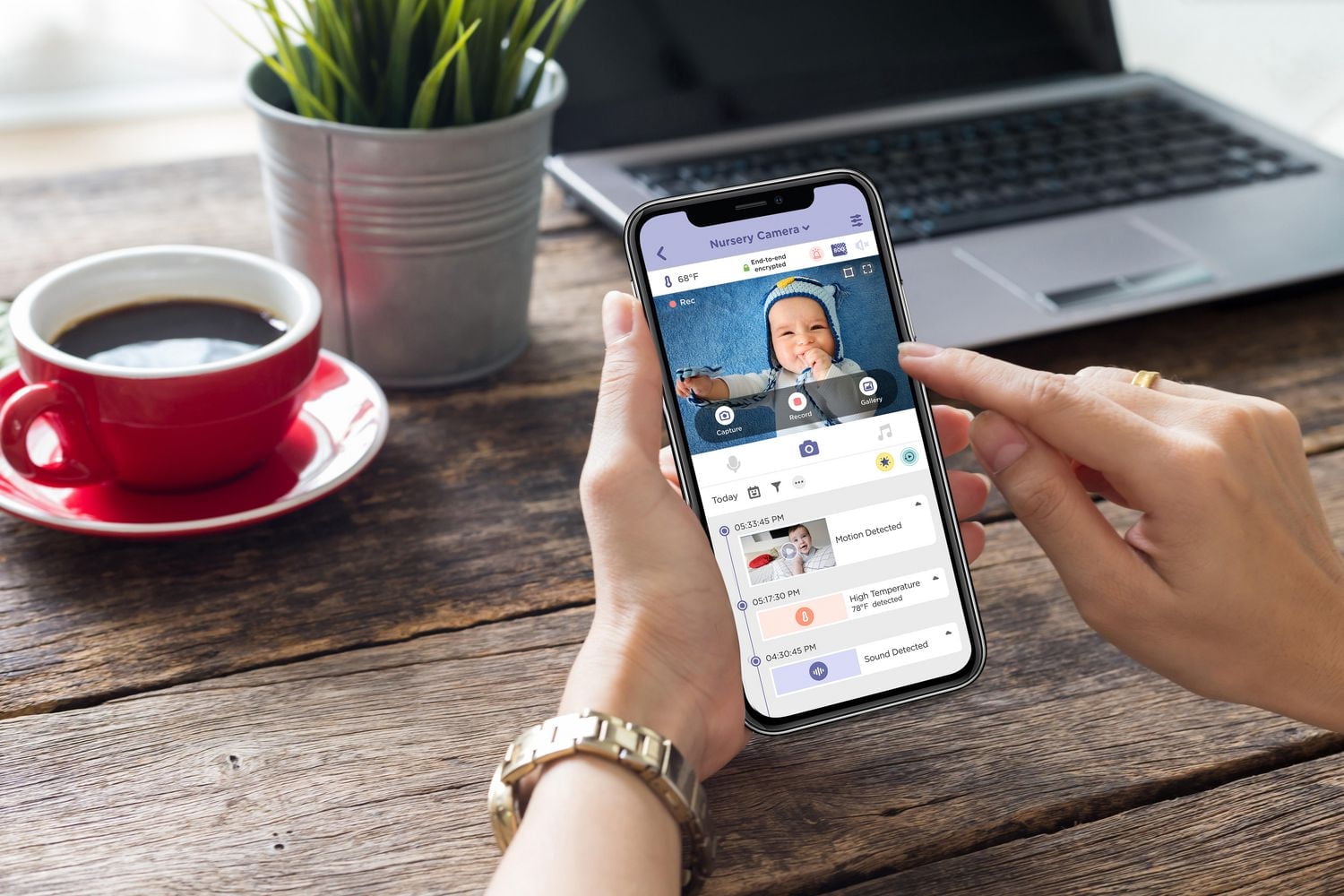 Hubble Nursery Pal Cloud Baby Monitor