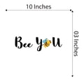 thumbnail image 4 of Children Bee You Cute Quotes & Sayings Wall Decal Decoration Bee You Motivational Quote Nursery wall decor Lasts Years and Easily Removable - Size: 10 In(W) x 3 In(H), 4 of 5