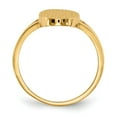 thumbnail image 2 of 14K Yellow Gold Ring Band Signet 14.5x8.5mm Closed Back, 2 of 5