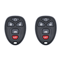 Car Key Fob Keyless Entry Remote for 2010 Chevrolet Impala FCC OUC60270 OUC60221 Part Number 10337867 15912860 20935331 22952176 Pack of 2