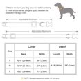 thumbnail image 2 of Pet Artist Classic Quick Released Leather Dog Collar and Dog Leash Set 4.5FT for Small Medium Large Dogs, 2 of 7