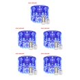 thumbnail image 1 of Ounissouiy USB LED Home Office Garden Impermeable Control remoto Temporizador Lámpara String 5m 50LEDs Azul Type2 NO2, 1 of 6