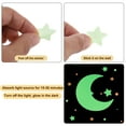 thumbnail image 4 of Uxcell Glow in The Dark Dot Stickers, Glow Dot Wall Decals, 104 Dots in 3 Sizes, 4 of 4