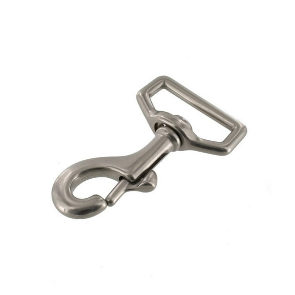 3500 Nickel Matte, Swivel Bolt Snap, Solid Brass-LL, 1-1/4"