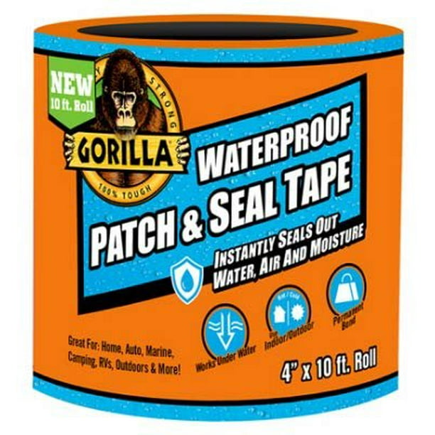 Gorilla Glue 4612502 4x10 Patch/Seal Tape Quantity 4