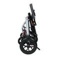 thumbnail image 5 of Aruwei Ultra-Narrow 15.75-inch Transport Wheelchair | Lightweight Foldable Design with Handbrake & Shock Absorption | 80KG Capacity for Doorways & Trave Clearance_Folding Wheelchair, 5 of 8