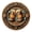 D, variant on Farmhouse Welcome Plaques Round Wooden Sign Wall Hanging Decoration For Home Garden Entrance Front Door Western Theme