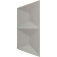 thumbnail image 4 of 19 5/8"W x 19 5/8"H Aberdeen EnduraWall Decorative 3D Wall Panel, Universal Aged Metallic Rust (Covers 2.67 Sq. Ft.), 4 of 5