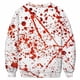 thumbnail image 5 of Sudadera Para Mujer Cuello Redondo Sudadera de Gran Tamaño Cosplay Impreso Manga Larga Cuello Redondo Casual Pullover Tops Estampado de Sangre Personalizado Sin Capucha Odeerbi ODB136909, 5 of 5