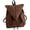 brown, variant on Rabbit Ear Faux Suede Backpack, Cute Kawaii Rucksack, Brown