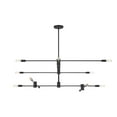 thumbnail image 5 of Lyrique 12-Light Chandelier in Matte Black, 5 of 6