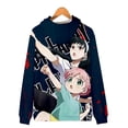 thumbnail image 2 of SPY×FAMILY Anime Hoodie Men Sweatshirt Cosplay Cartoon Zipper Hooded Sportswear Women Hoodies Boys Girls Teens Hoodies, 2 of 3