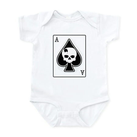 

CafePress - The Ace Of Spades Infant Bodysuit - Baby Light Bodysuit Size Newborn - 24 Months