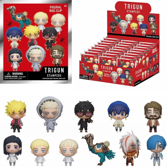 Monogram: Trigun Series 1 - 3D Foam Bag Clip Blind Bag