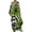 C-Green Flowers, variant on kaftan Dresses for Women Plus Size Swimsuit Cover up Summer Maxi Moomoo Dresses