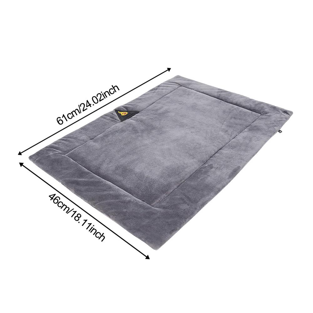 Kaigelin Warming Cat Mat Insulation Dog Crate Mat Cat Furniture Beds Anti Slip Cold Weather Pet Beds for Indoor Outdoor Cats Dogs Houses safety