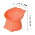 thumbnail image 3 of Hometravel Tilted Elevated Cat Food Bowl, Raised Feeding Dish for Cats and Small Dogs, Ergonomic Design for Comfortable Eating, Pet Health Care Essential, 3 of 7