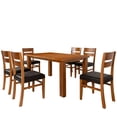 thumbnail image 1 of Comedor Kessa Muebles London 6 sillas Café, 1 of 15
