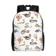 thumbnail image 1 of Fotbe Snake Mochila de Viaje para Laptop, Mochila Ejecutiva Delgada y Resistente 15.6", 1 of 8