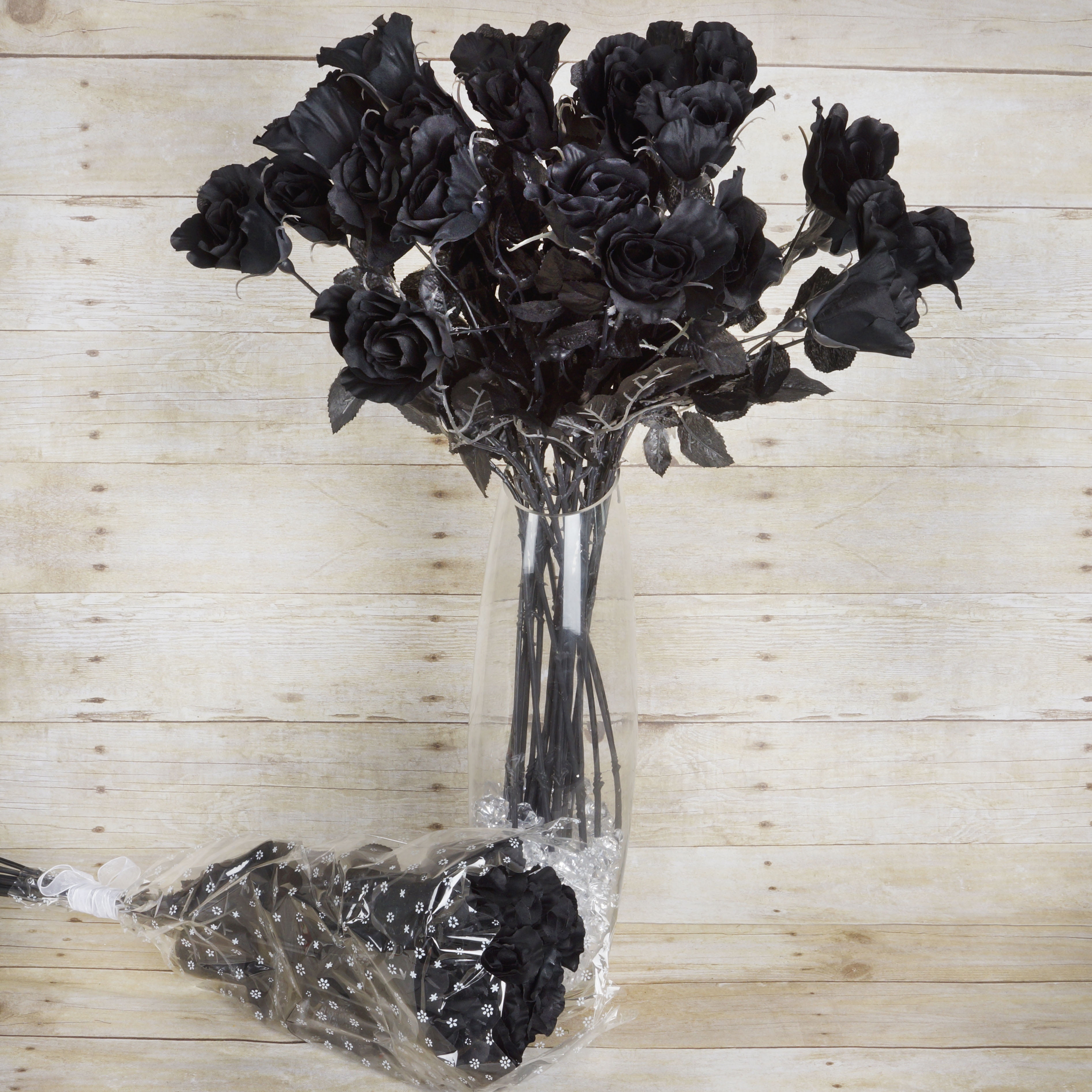 Efavormart 48 Pcs Long Single Stem Rose Bundles For Diy Wedding